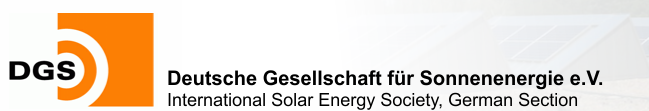 DGS Deutsche Gesellschaft fuer Sonennenergie e.V. - FAQ